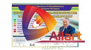 Баннер в векторе Жастар 2019 год молодежи Казахстана [CDR]