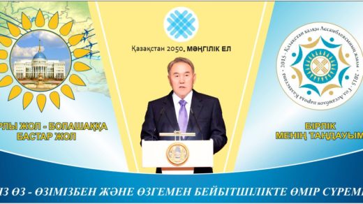 Баннер нурлы жол, Назарбаев 2050 [CDR]