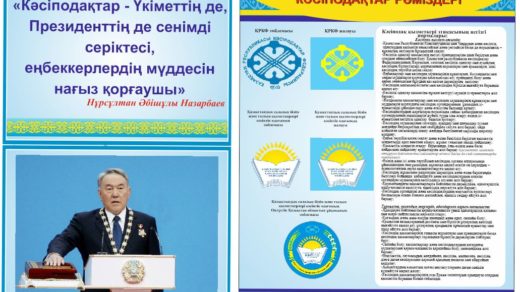 ҚАЗАҚСТАН РЕСПУБЛИКАСЫНЫҢ КӘСІПОДАҚТАР РӘМІЗДЕРІ [CDR]