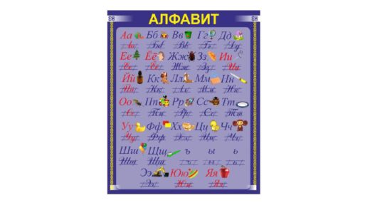 Стенд алфавит для начальных классов [CDR]