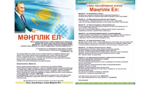 Семь незыблемых основ Мәңгілік Ел [CDR]