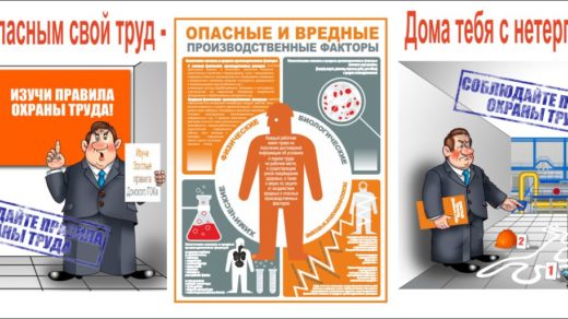 Стенд по охране труда [JPG]