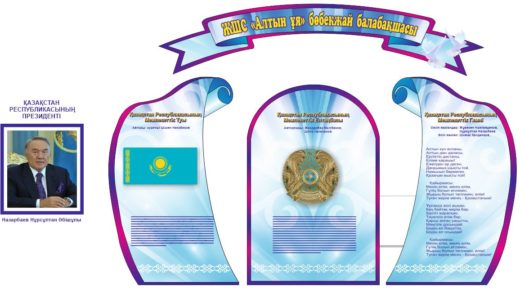 Стенд Гос Символики в векторе [CDR]