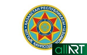 Логотип КНБ в векторе [CDR]