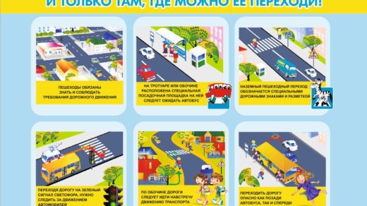 ПДД для детей, как правильно переходить дорогу [CDR]