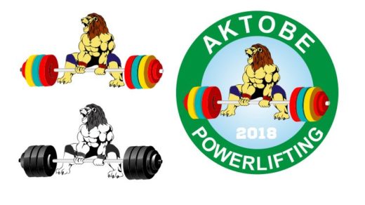 Логотип в векторе Aktobe powerlifting [CDR]