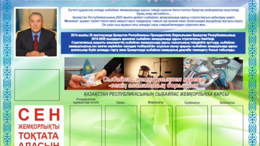 Стенд против коррупции в РК [CDR]