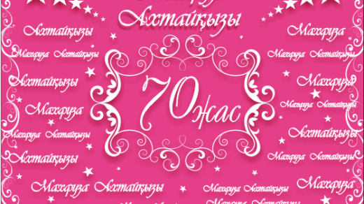 Пресс стена 70 лет день рождение [CDR]