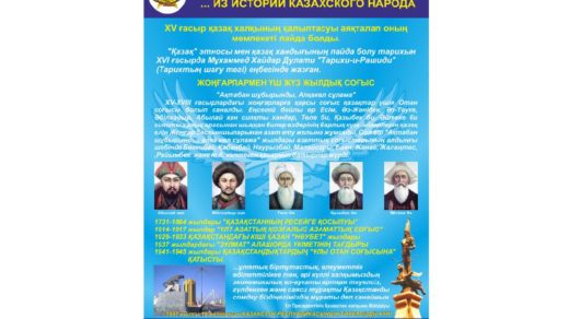 Стенд из истории казахского народа [CDR]