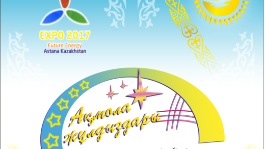 Баннер с казахскими орнаментами в векторе [CDR]