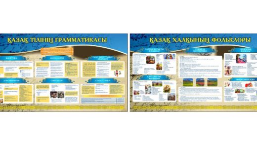 Грамматика, фольклор на казахском для учебных заведений в векторе РК [CDR]