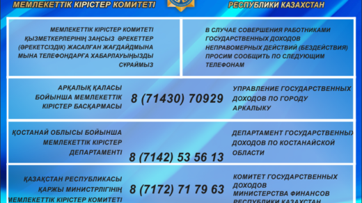 Стенд Комитет государственных доходов [CDR]