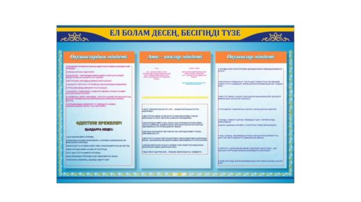 Стенд Ел болам десең, бесігіңді тузе [CDR]