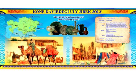 Стенд Ұлы Жібек жолы KÓNE DÁÝIRDEGI ULY JIBEK JOLY [CDR]