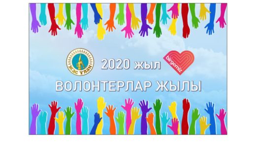 Стенд/баннер волонтерлар жылы, 2020 [CDR]