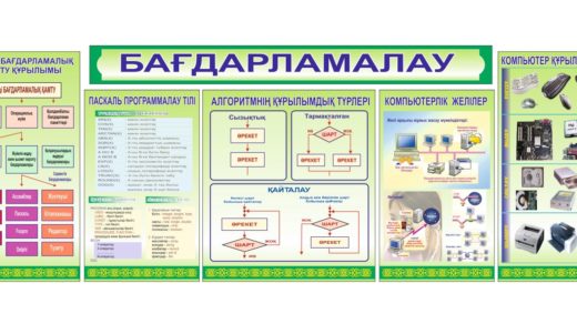 Стенд Бағдарламалау, информартика на казахском [CDR]