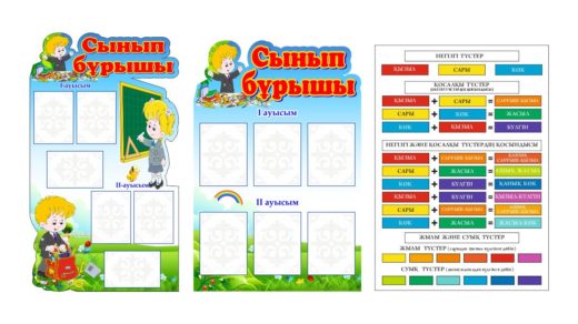 Сынып бурышы для начального класса [CDR]