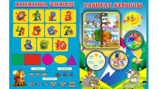 Стенд математика әлемінде, табиғат бұрышы, буквы с картинками для садика [CDR]