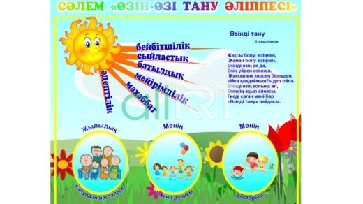 Стенд СӘЛЕМ «ӨЗІН-ӨЗІ ТАНУ ӘЛІППЕСІ» [CDR]