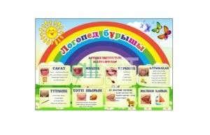 Большой комплект стендов для школы на казахском языке в векторе [CDR]