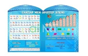 Карточки буквы алфавит на казахском с изображением [CDR]