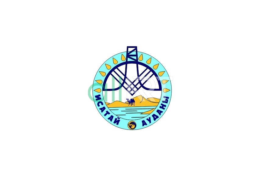 Исатай ауданы логотип [CDR]