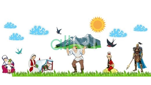 Балабақшаға арналған өсу фигуралары, Ростовые фигуры для детского сада  [CDR]