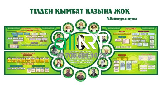 Қазақ тілі бойынша Стенд лингвистика / Стенд по казахскому языку лингвистика [CDR]