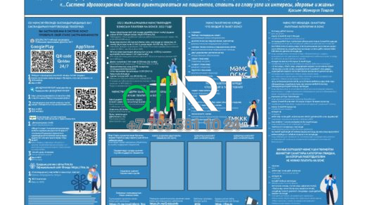 МӘМС жүйесінің негізгі қағидаттары туралы Стенд / Стенд о основных принципах системы ОСМС [CDR]