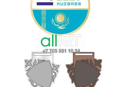 Медали, эмблема, логотип children of Asia kuzbass [CDR]