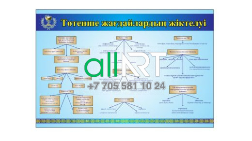 Медициналық стенд төтенше жағдайлардың жіктелуі / Медицинский стенд Классификация чрезвычайных ситуаций [CDR]