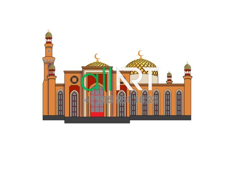 Мешіт логотипі / Логотип мечети / Ислам [CDR]