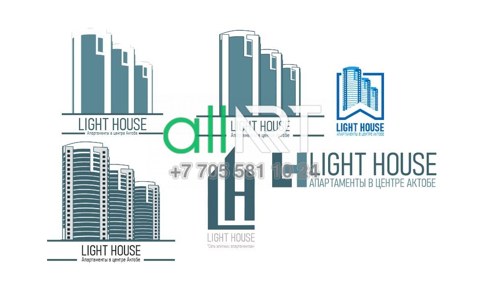 Логотип апартаментов города Light house [CDR]