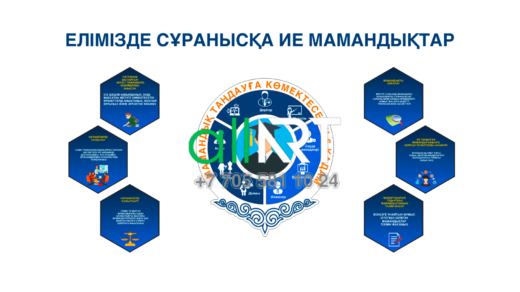 Стенд елімізде сураныска ие мамандыктар, стенд профессии [CDR]