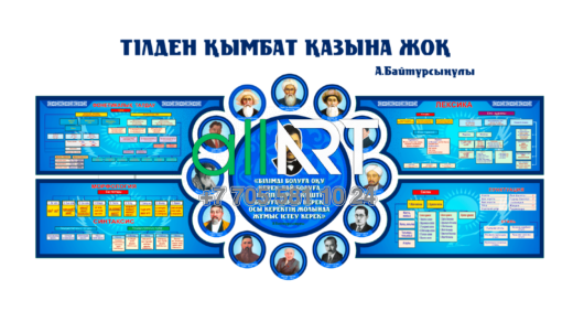 Қазақ тілі бойынша жеке тұлғалармен стенд, стенд по казахскому языку с личностями [CDR]