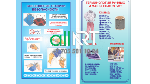 Технология кабинетін безендіруге арналған стендтер / Стенды для оформления кабинета технологии [CDR]