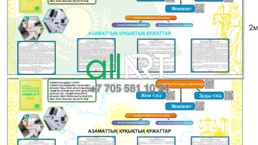 Стенды законодательстве,законах,право ,основы права / Заңнама, заңдар, құқық, Құқық негіздері стендтері [CDR]