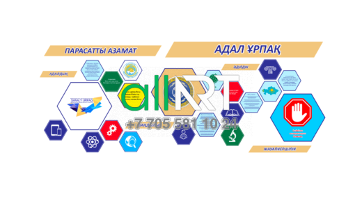 Фигурный стенд адал ұрпақ [CDR]