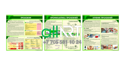 Стенд профилактика, лечение пролежней [CDR]